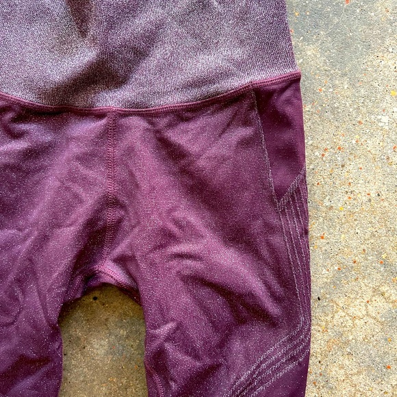 Limited Edition Maroon Sparkle Tights - Picture 5 of 5